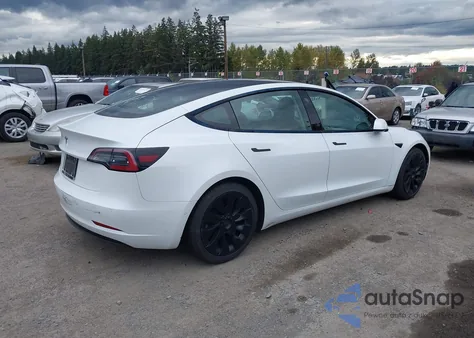 2021 Tesla Model 3 Standard Range Plus Rear-Wheel Drive from USA, damaged, VIN 5YJ3E1EA5MF867407